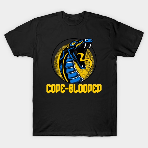 Code-Blooded Programmer T-Shirt by Cyber Club Tees